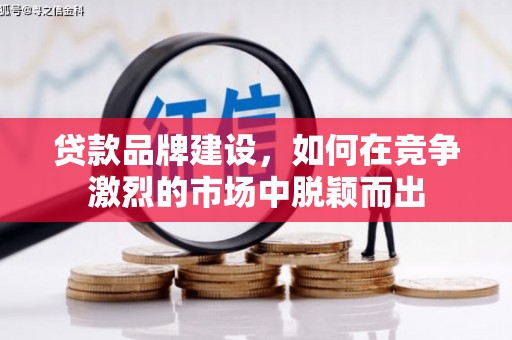 翼城贷款品牌建设，如何在竞争激烈的市场中脱颖而出