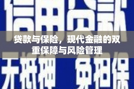 翼城贷款与保险，现代金融的双重保障与风险管理