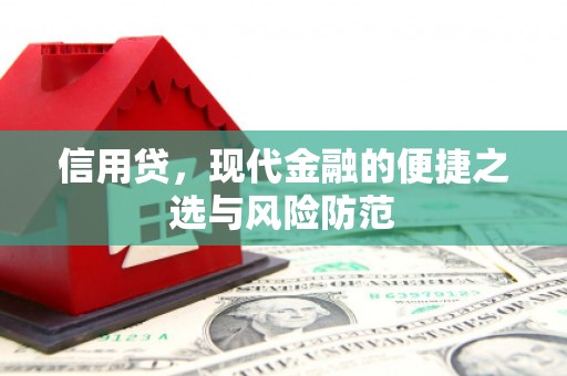 翼城信用贷，现代金融的便捷之选与风险防范
