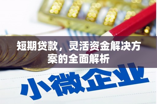 翼城短期贷款，灵活资金解决方案的全面解析